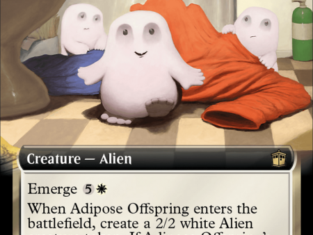 Adipose Offspring (Extended Art) (Surge Foil) [Doctor Who] For Sale