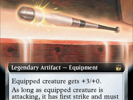 Ace s Baseball Bat (Extended Art) (Surge Foil) [Doctor Who] Cheap