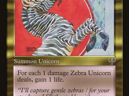 Zebra Unicorn [The List] For Cheap