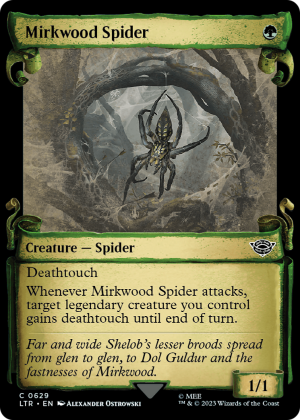 Mirkwood Spider [The Lord of the Rings: Tales of Middle-Earth Showcase Scrolls] Online now