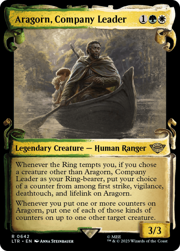 Aragorn, Company Leader [The Lord of the Rings: Tales of Middle-Earth Showcase Scrolls] Sale