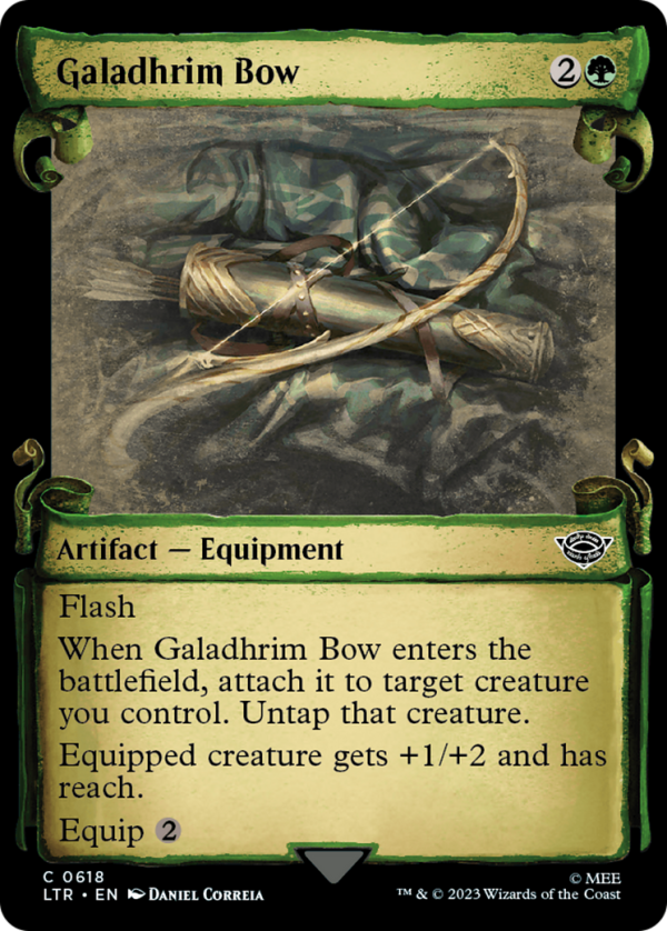 Galadhrim Bow [The Lord of the Rings: Tales of Middle-Earth Showcase Scrolls] Online now